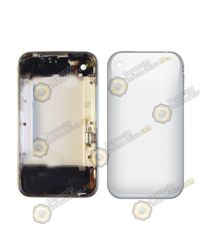 Tapa trasera - chasis iPhone 3G (blanca) sin componentes