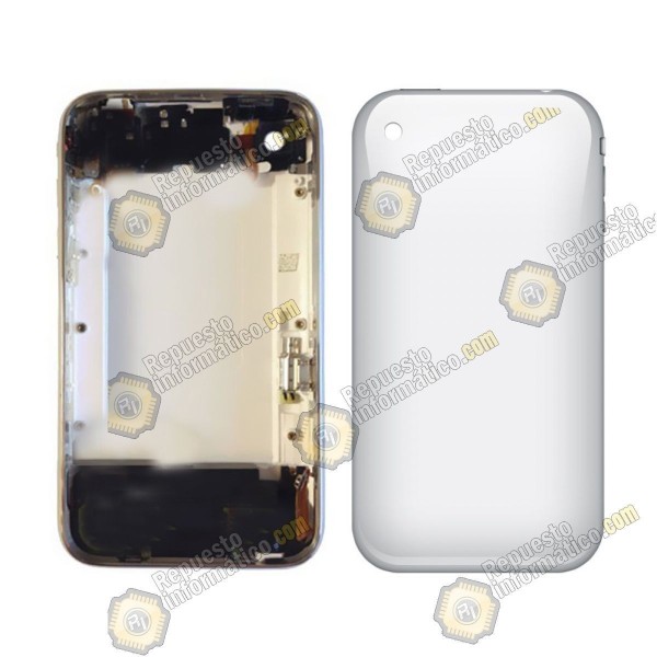 Tapa trasera - chasis iPhone 3G (blanca) sin componentes