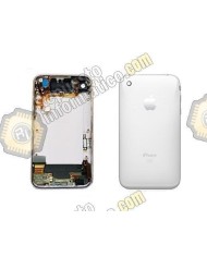 Tapa trasera - chasis iPhone 3G (blanca) con componentes