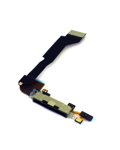 Flex de carga Conector Dock iPhone 4G Negro