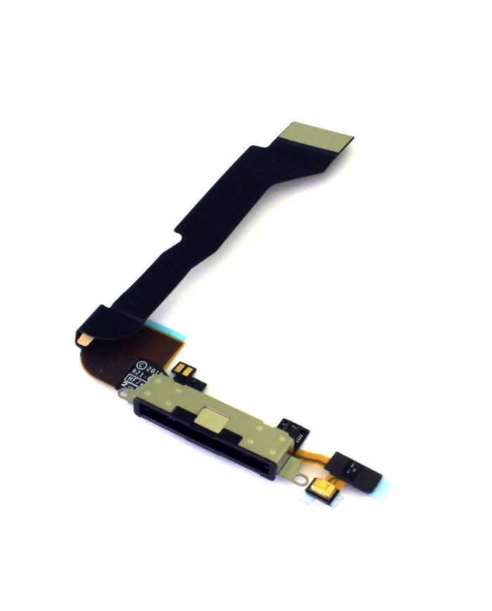 Flex de carga Conector Dock iPhone 4G Negro