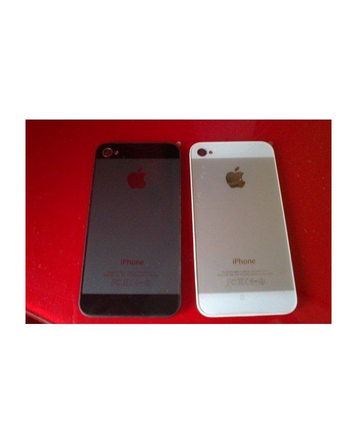 TAPA TRASERA  iPHONE 4 CONVERSIÓN iPHONE 5 NEGRA