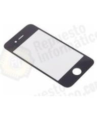 Cristal delantero Negro iphone 4g