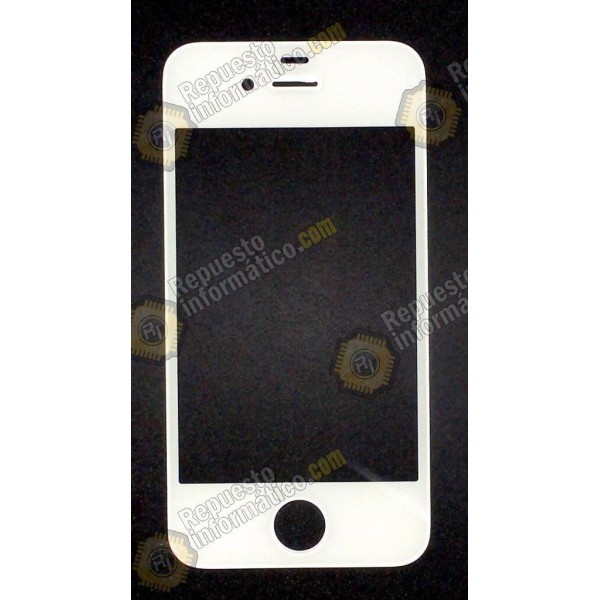 Cristal delantero blanco iphone 4g