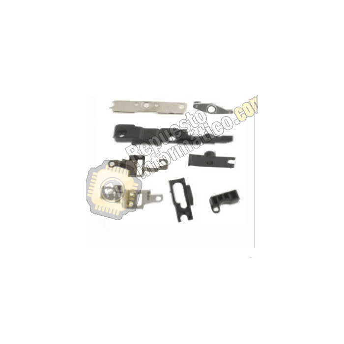 Ocho soportes metalicos internos del iPhone 4