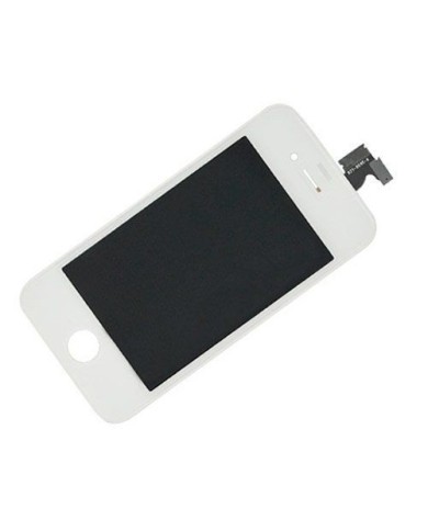 Pantalla iphone 4s blanca 