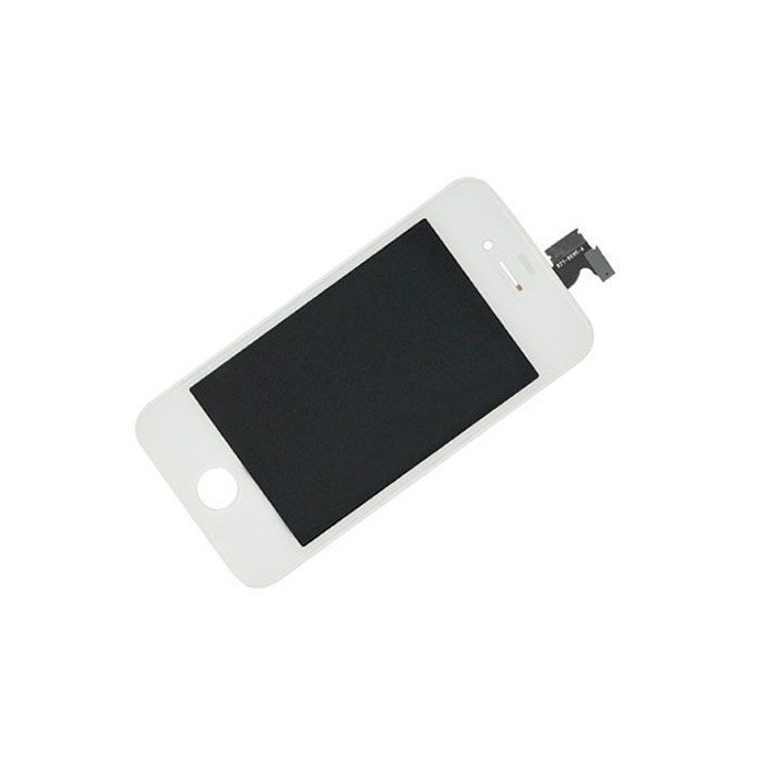 Pantalla iphone 4s blanca 