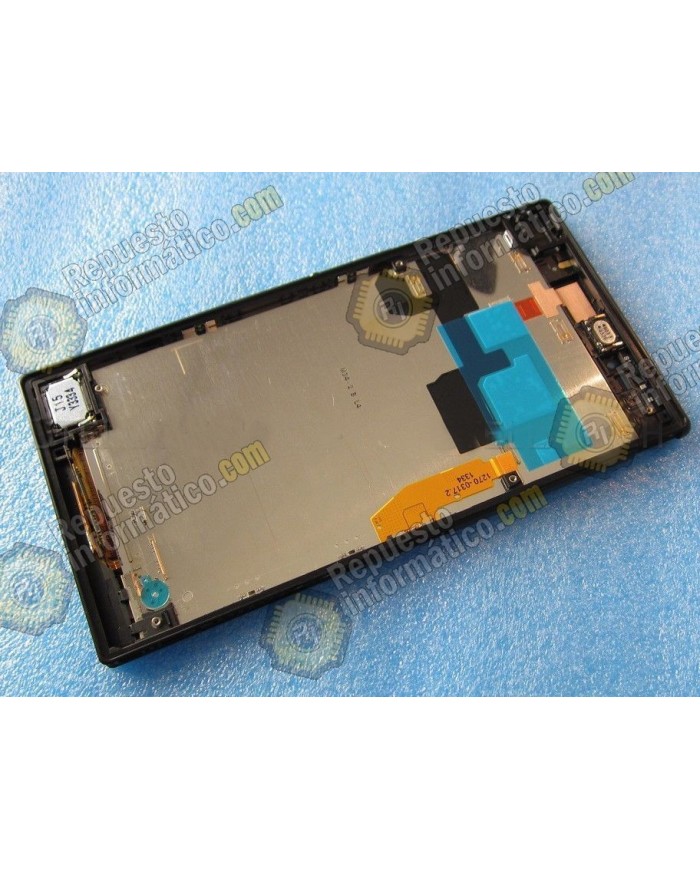 Pantalla (Lcd+tactil+marco) negra Xperia Z