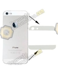 Carcasa embellecedor superior e inferior blanca iPhone 5