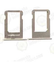 Soporte  Sim Silver  original   iPhone 5S