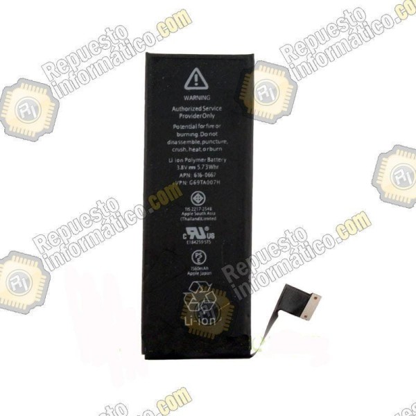 BATERÍA INTERNA IPHONE 5S - 1560 MAH (Nueva)