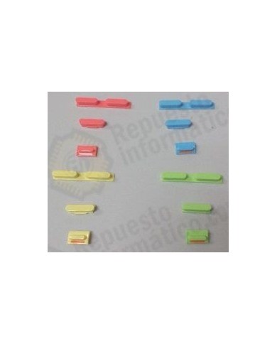 Juego de Botones Colores Iphone 5C Original