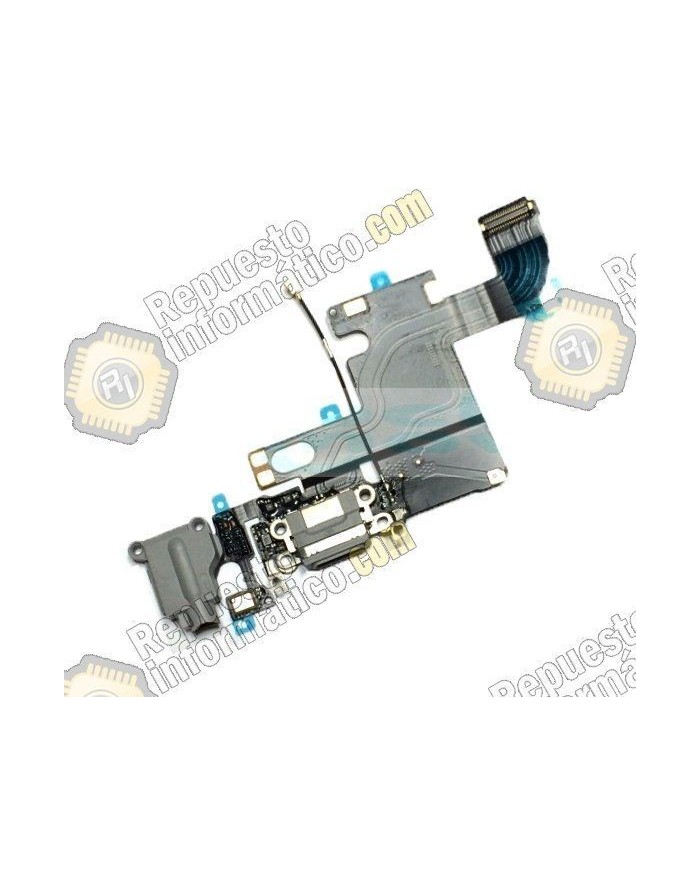 Flex Conector Carga + Micro Original Apple iPhone 6 (4.7") (GRIS)