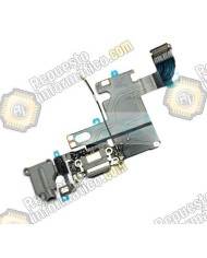 Flex Conector Carga + Micro Original Apple iPhone 6 (4.7") (GRIS)