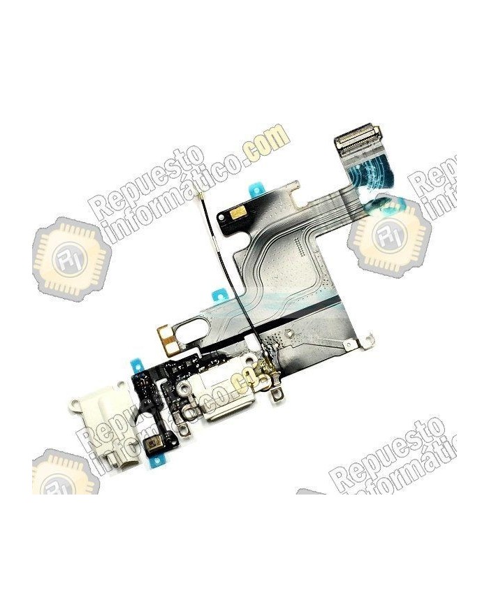 Flex Conector Carga + Micro Original Apple iPhone 6 (4.7") (BLANCO)