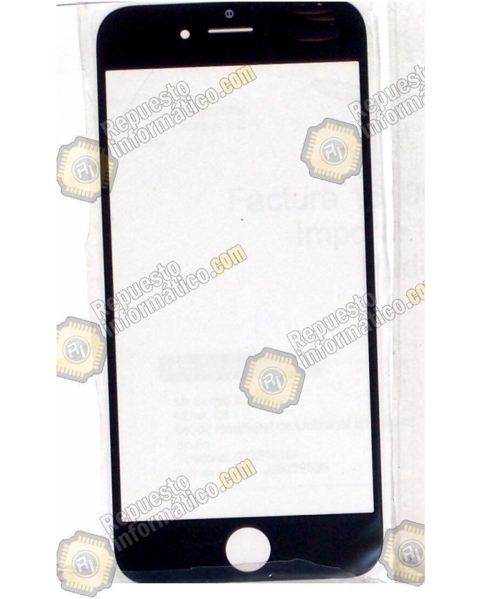 Cristal tactil para Iphone 6 (4,7") (Negro)