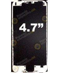 Marco flexible intermedio para Iphone 6 (4.7") (BLANCO)