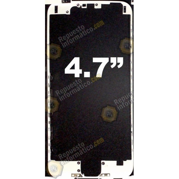 Marco flexible intermedio para Iphone 6 (4.7") (BLANCO)