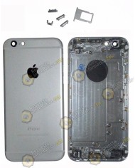 Tapa trasera gris chasis + botones para iphone 6G (4.7") Repuesto compatible
