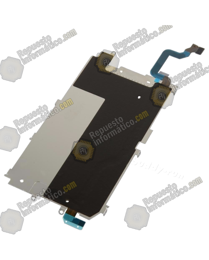 Placa Metalica Soporte LCD + Cable Flex Boton Home Iphone 6 4,7"