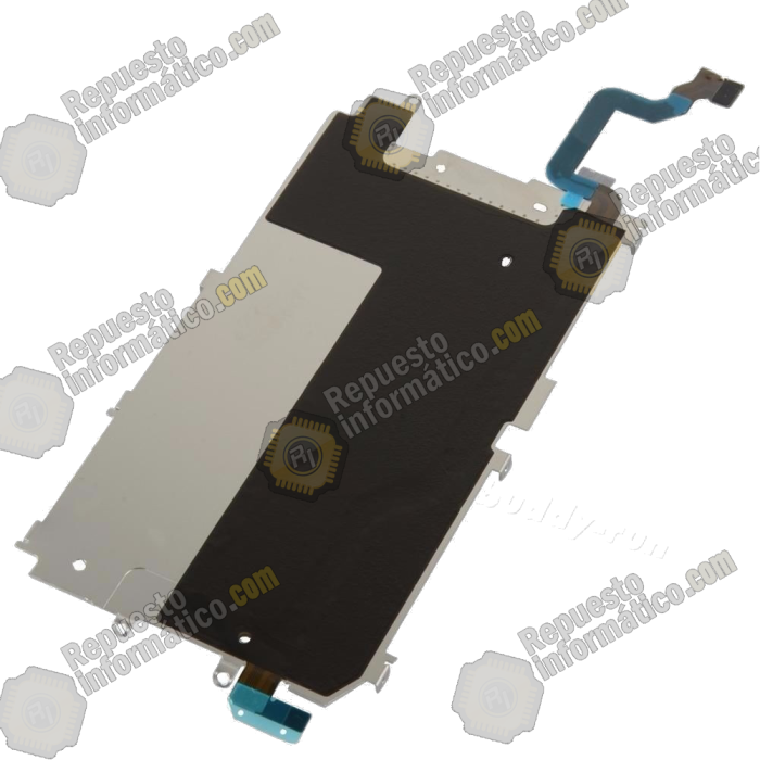 Placa Metalica Soporte LCD + Cable Flex Boton Home Iphone 6 4,7"