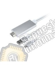HDTV Cable Hdmi para Android y Apple (Lighting)