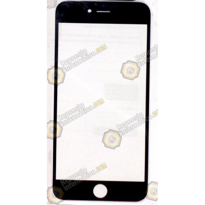 Cristal tactil para Iphone 6 Plus /Iphone 6S Plus (5.5") (Negro)