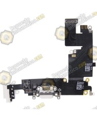 Flex Conector Carga + Micro Original Apple Iphone 6 Plus (5.5")  (NEGRO)