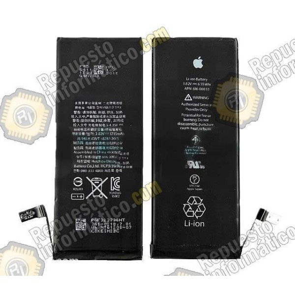 Bateria Original Apple Iphone 6S (4.7") APN: 616-00033