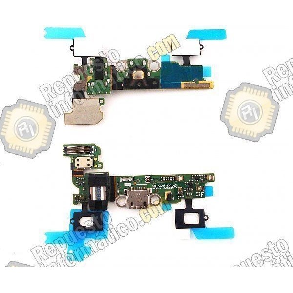 Flex conector carga +mic Samsung A3 (A300)