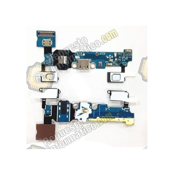 Placa de carga + microfono Samsung A7