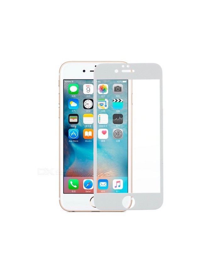 Cristal Templado 3D Blanco para iPhone 6 y 6s