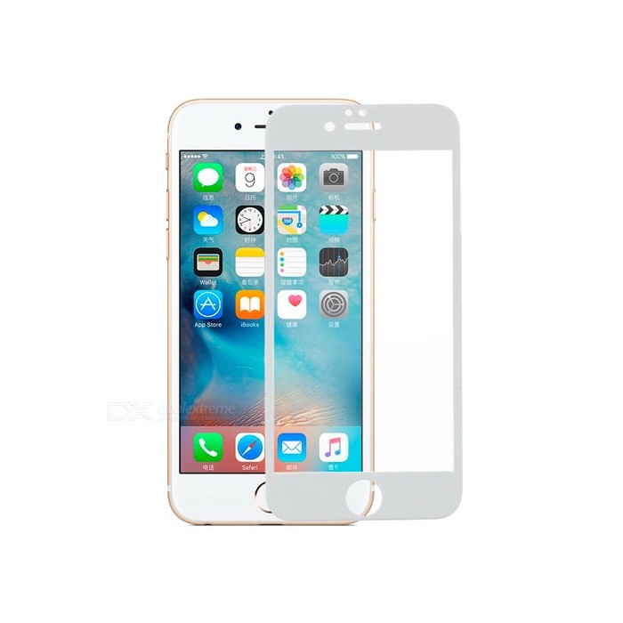Cristal Templado 3D Blanco para iPhone 6 y 6s