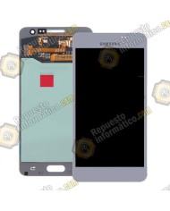 Pantalla (Lcd + táctil) silver Galaxy A300 (Directo de fabrica) (GH97-16747C)