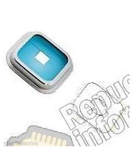 Protector cristal camara trasera Galaxy S5 Plateada