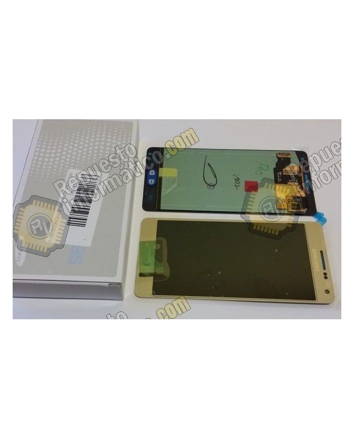 Pantalla (Lcd + táctil) Oro Galaxy A500 Original (Directo de fabrica) (GH97-16679C)