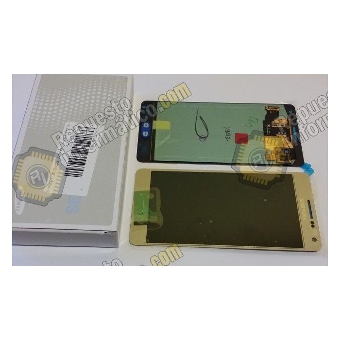 Pantalla (Lcd + táctil) Oro Galaxy A500 Original (Directo de fabrica) (GH97-16679C)