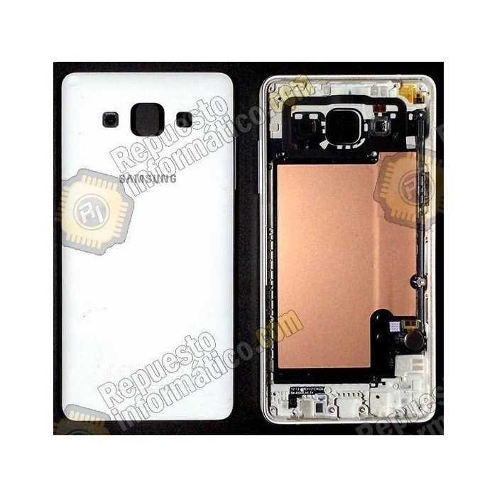 Tapa trasera blanca +  NFC Y VIB  Galaxy A5 SM-A500 (Desmontaje)