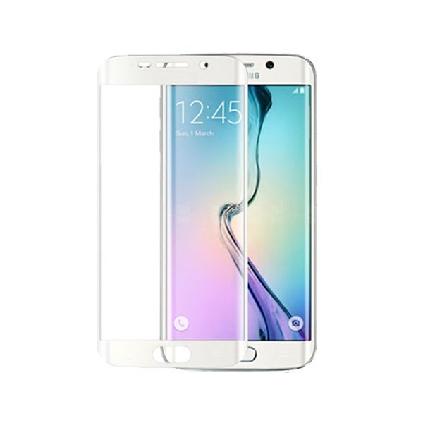Cristal Templado 3D Blanco Galaxy S6 Edge