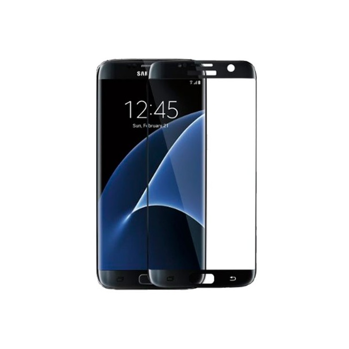 Cristal Templado 3D Negro Galaxy S7