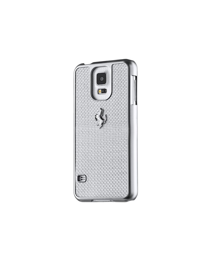 Hard Case Ferrari para Galaxy S5 (Plateado)