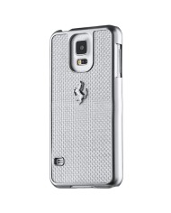 Hard Case Ferrari para Galaxy S5 (Plateado)