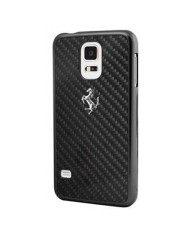 Hard Case Ferrari para Galaxy S5 (Negro)