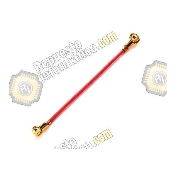 Cable Coaxial Antena Samsung Galaxy A3 SM-A300 Rojo