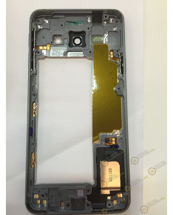 Chasis Trasero Negro Galaxy A3 (A310F) 2016 Desmontaje