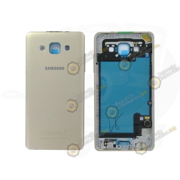 Tapa Trasera Dorada Galaxy A5 SM-A500 (Desmontaje)