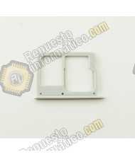 Bandeja SIM y MIcro SD Samsung Galaxy A310F, A510F, A710F Blanca