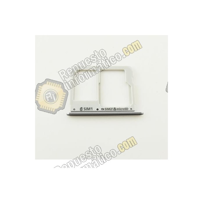 Bandeja SIM y MIcro SD Samsung Galaxy A310F, A510F, A710F Negra