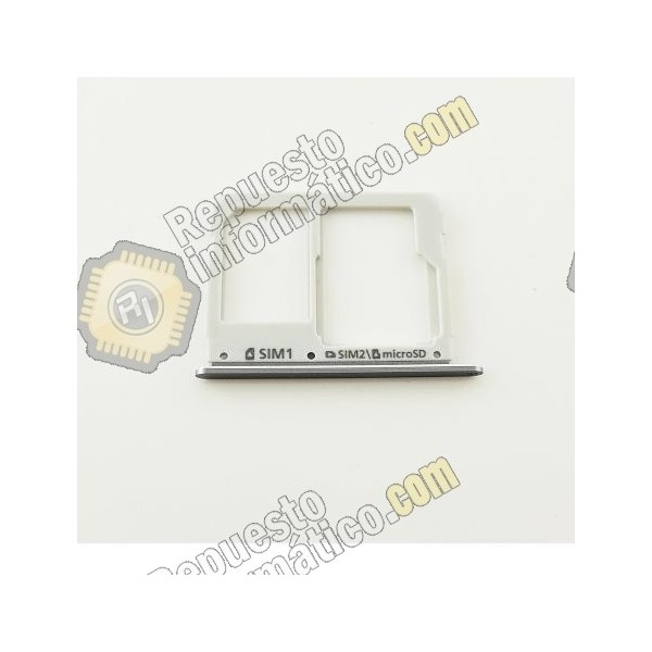 Bandeja SIM y MIcro SD Samsung Galaxy A310F, A510F, A710F Negra
