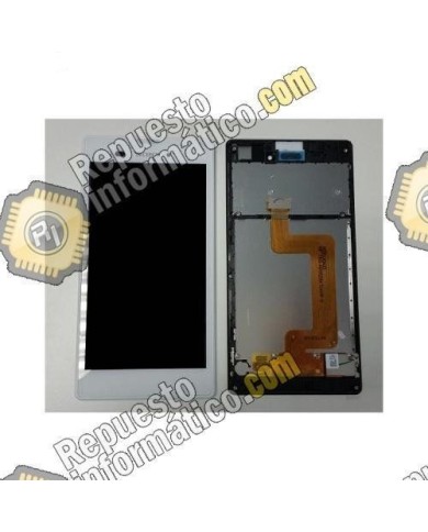 Pantalla (LCD+TACTIL+MARCO) Xperia T3 (Blanca) Desmontaje